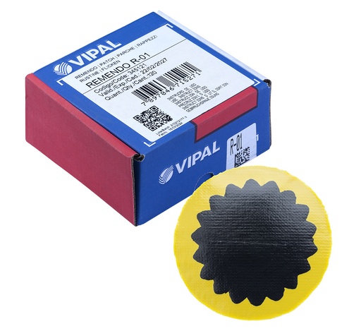 [02-04-99] ᴿᴰ Tube patches VIPAL R01 40 mm, 120 pcs (02-04-99, VIPAL)