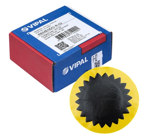 [02-05-02] ᴿᴰ Kamerų lopai VIPAL R02 50 mm, 80 vnt. (02-05-02, VIPAL)