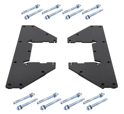 [15-02-31] ᴿᴰ Reinforcement plate set (2 pcs) + anchors (16 pcs) L-205/L-205F (15-02-31, REDATS)
