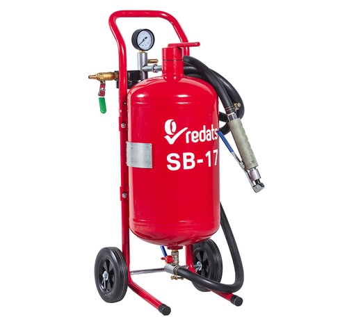 [19-01-11] ᴿᴰ 17L Pressure Siphon Sandblaster REDATS SB-17 (19-01-11, REDATS)